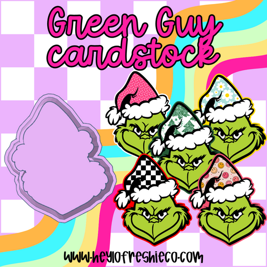 Green Guy Cardstock Grab Bag | 10 Count