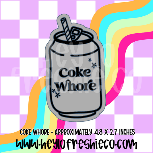 Coke Whore Silicone Mold
