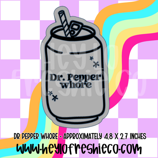 Dr Pepper Whore Silicone Mold