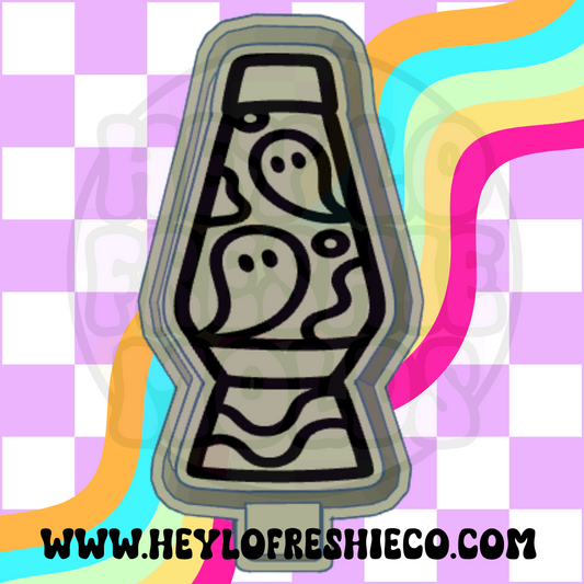 Ghost Lava Lamp Silicone Mold