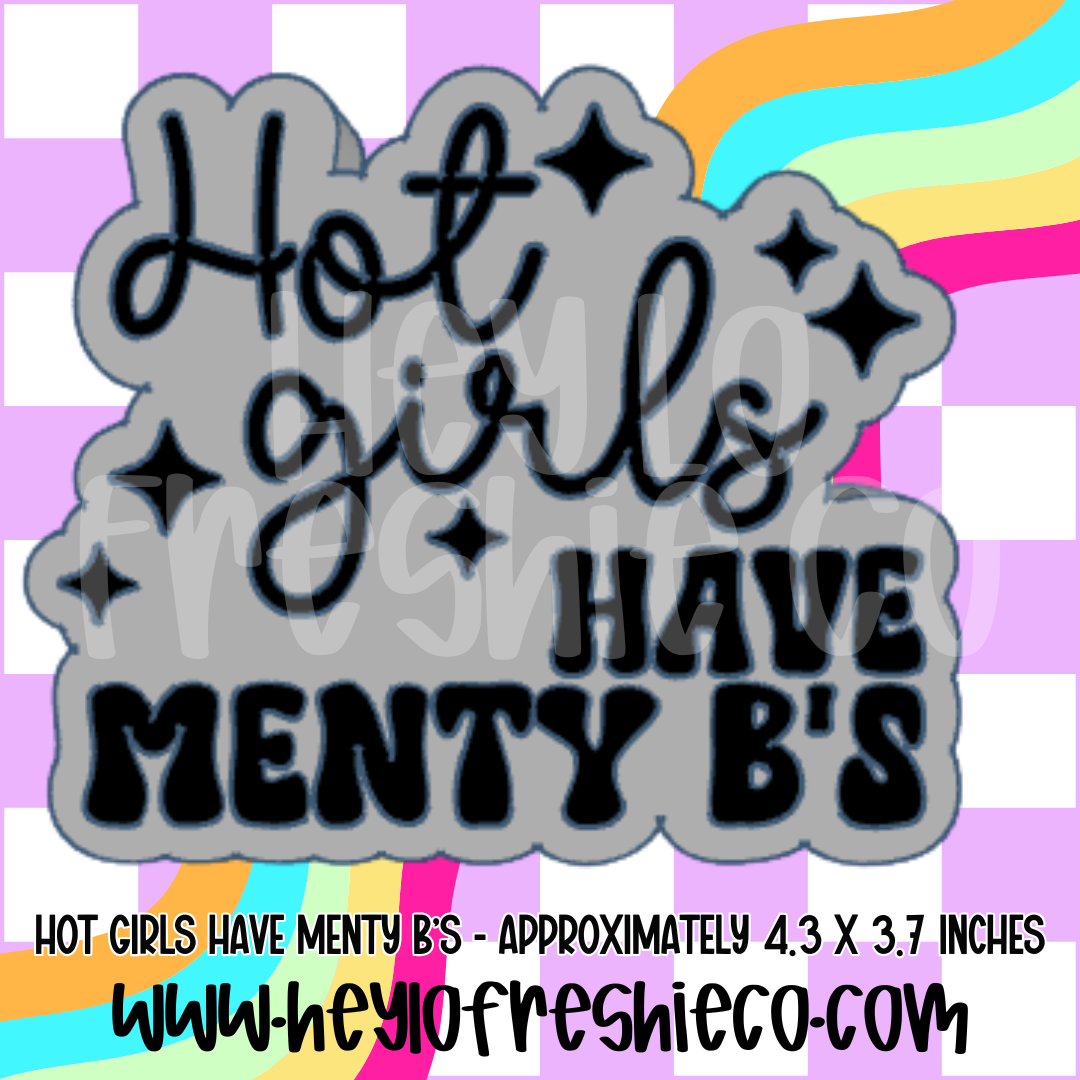 Hot Girls Have Menty B's Silicone Mold