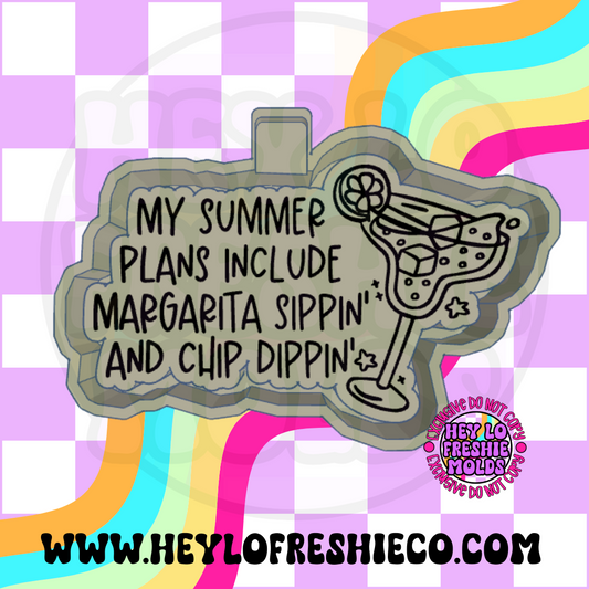 Margarita Sippin' and Chip Dippin' Silicone Mold