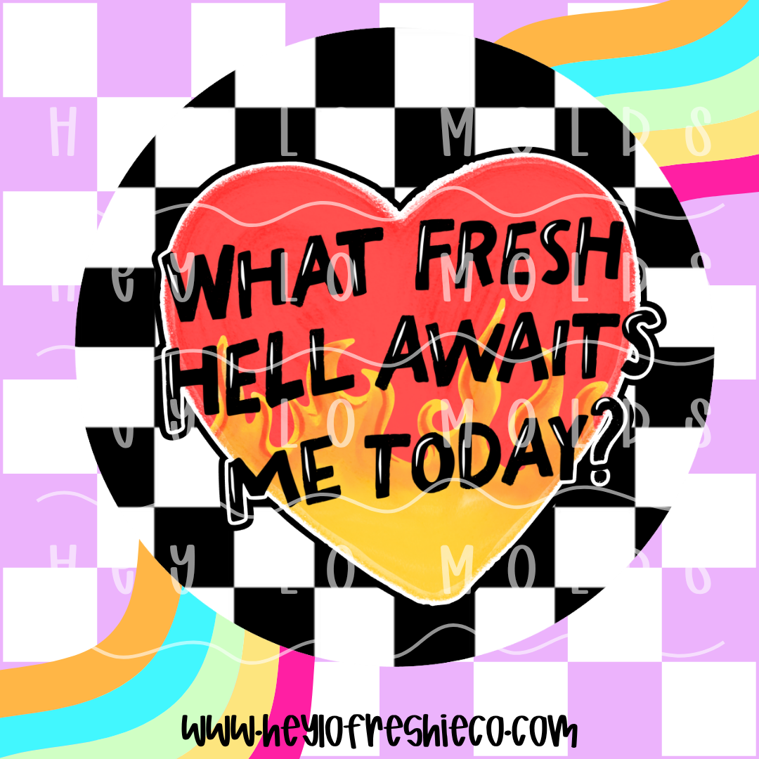 Round Cardstock 201 | What Fresh Hell Awaits Me