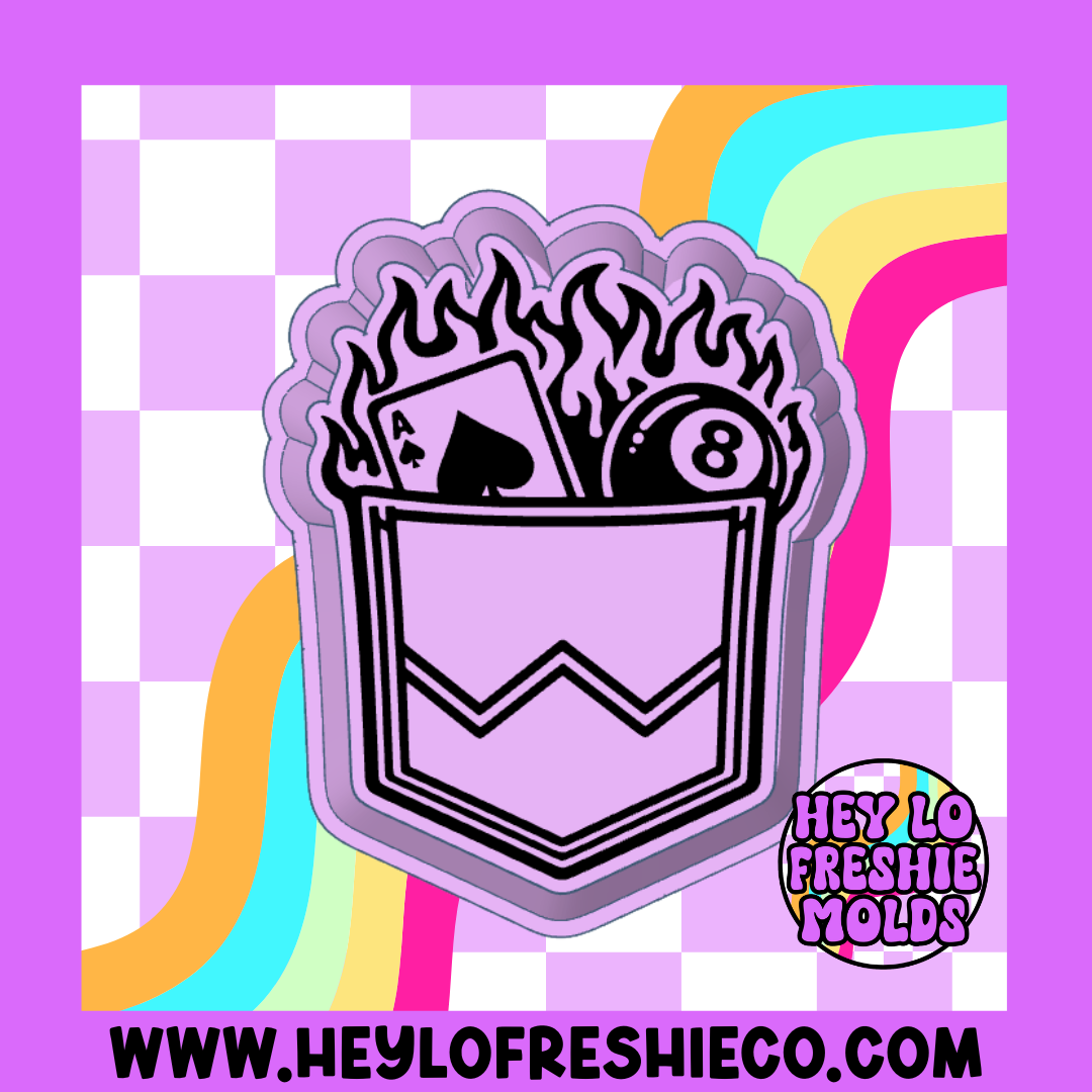 Flame Pocket Silicone Mold