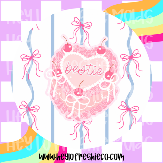 Round Cardstock | Bestie Cake