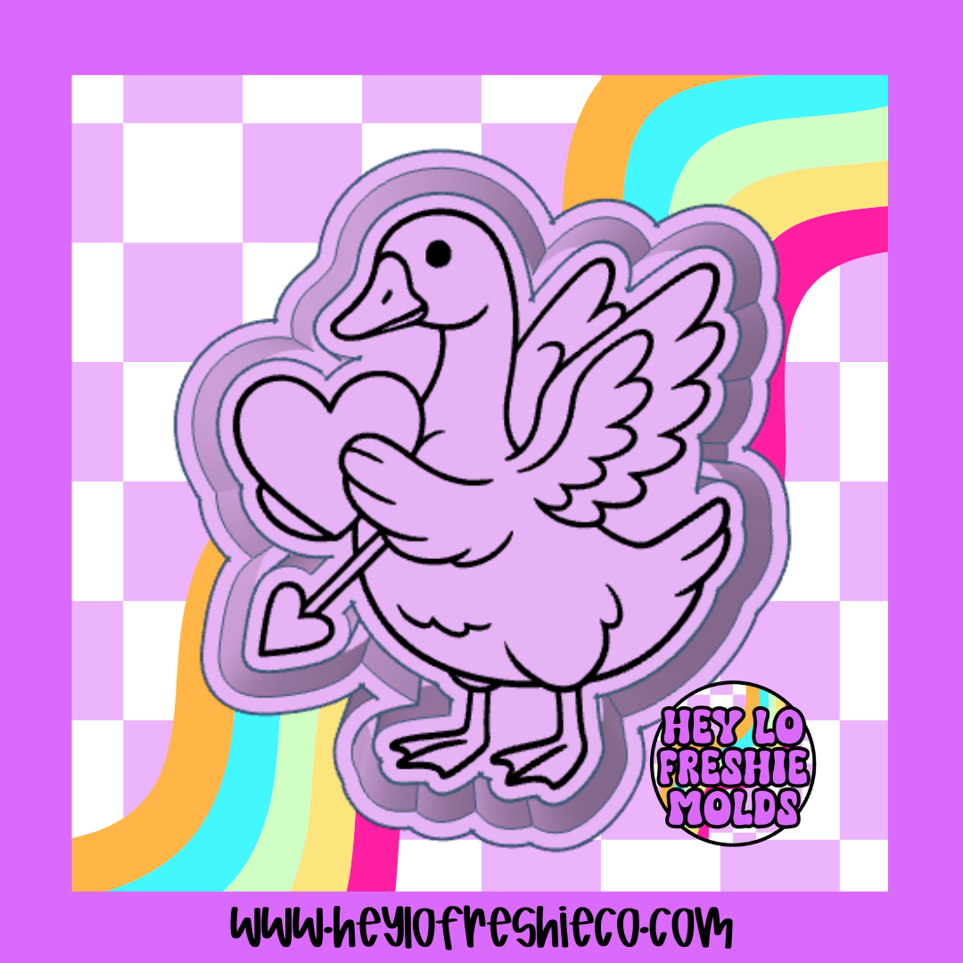 Cupid Goose Silicone Mold