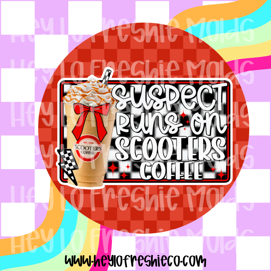 Round Cardstock | Suspect Runs On Scooters