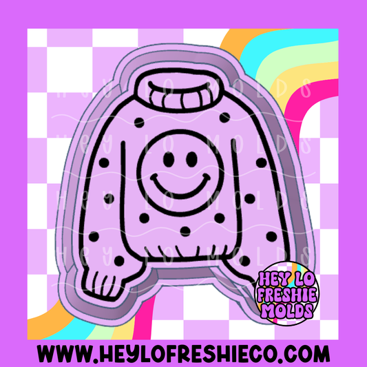 Smiley Sweater Silicone Mold