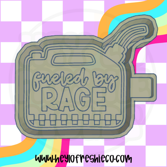 Fueled By Rage Silicone Mold