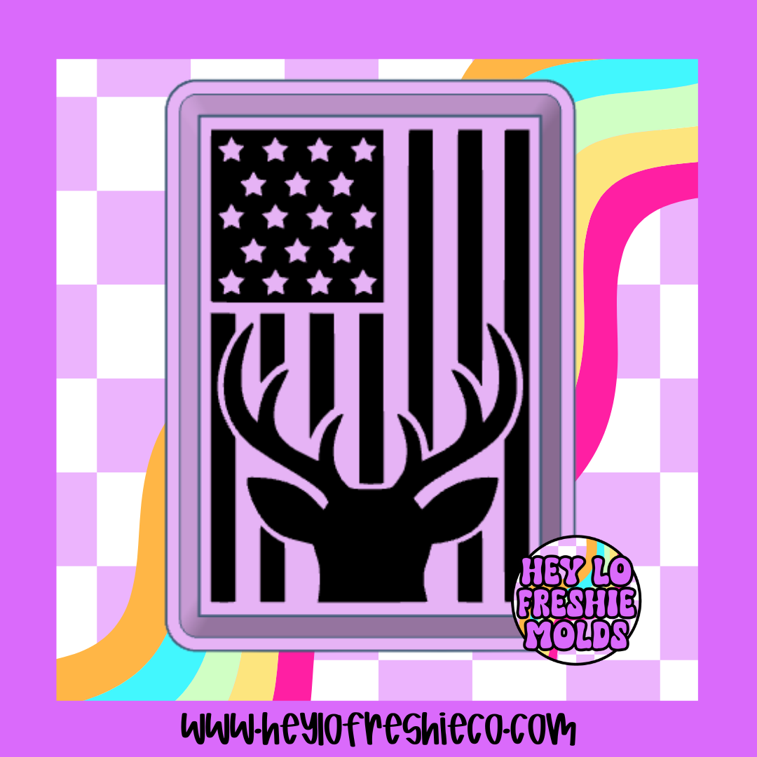 Buck Flag Silicone Mold