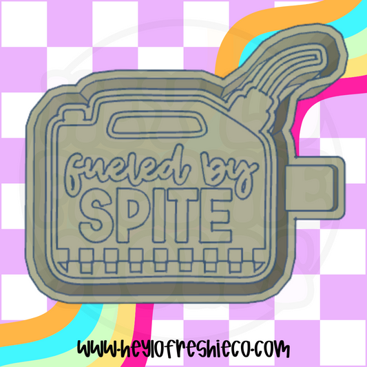 Fueled By Spite Silicone Mold