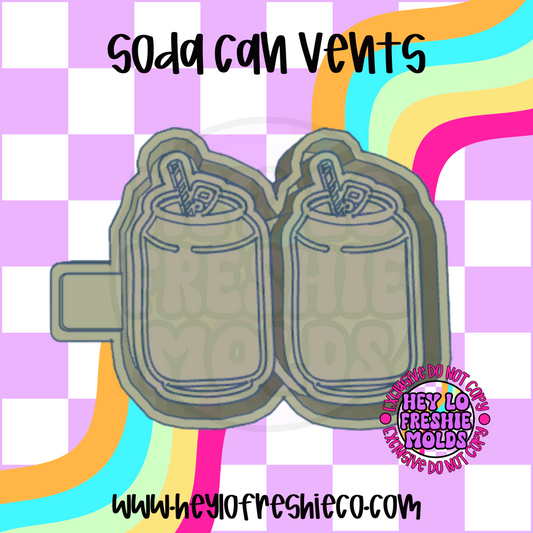 Soda Can Vents Silicone Mold