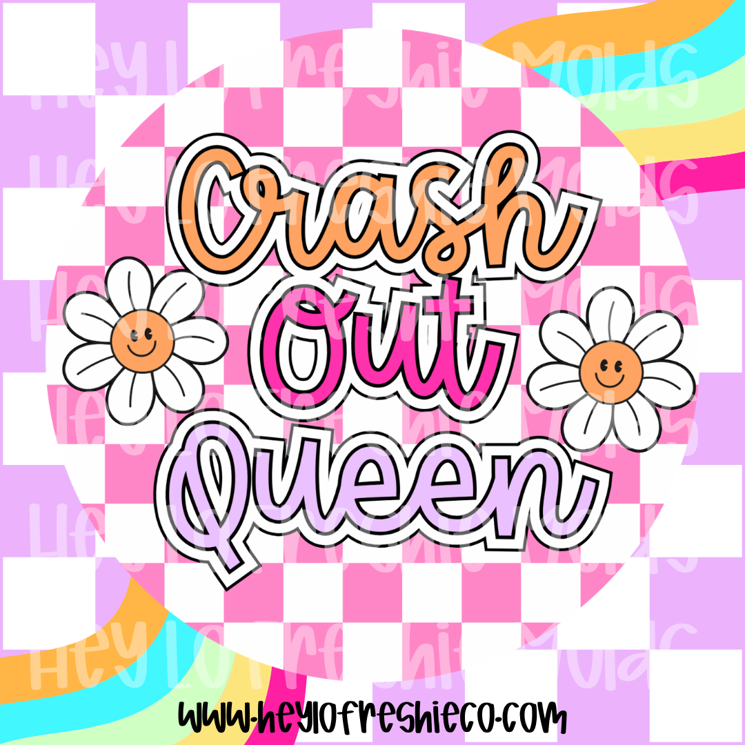 Round Cardstock | Crash Out Queen