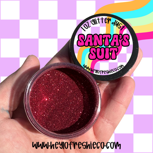 Santa's Suit Glitter Dust