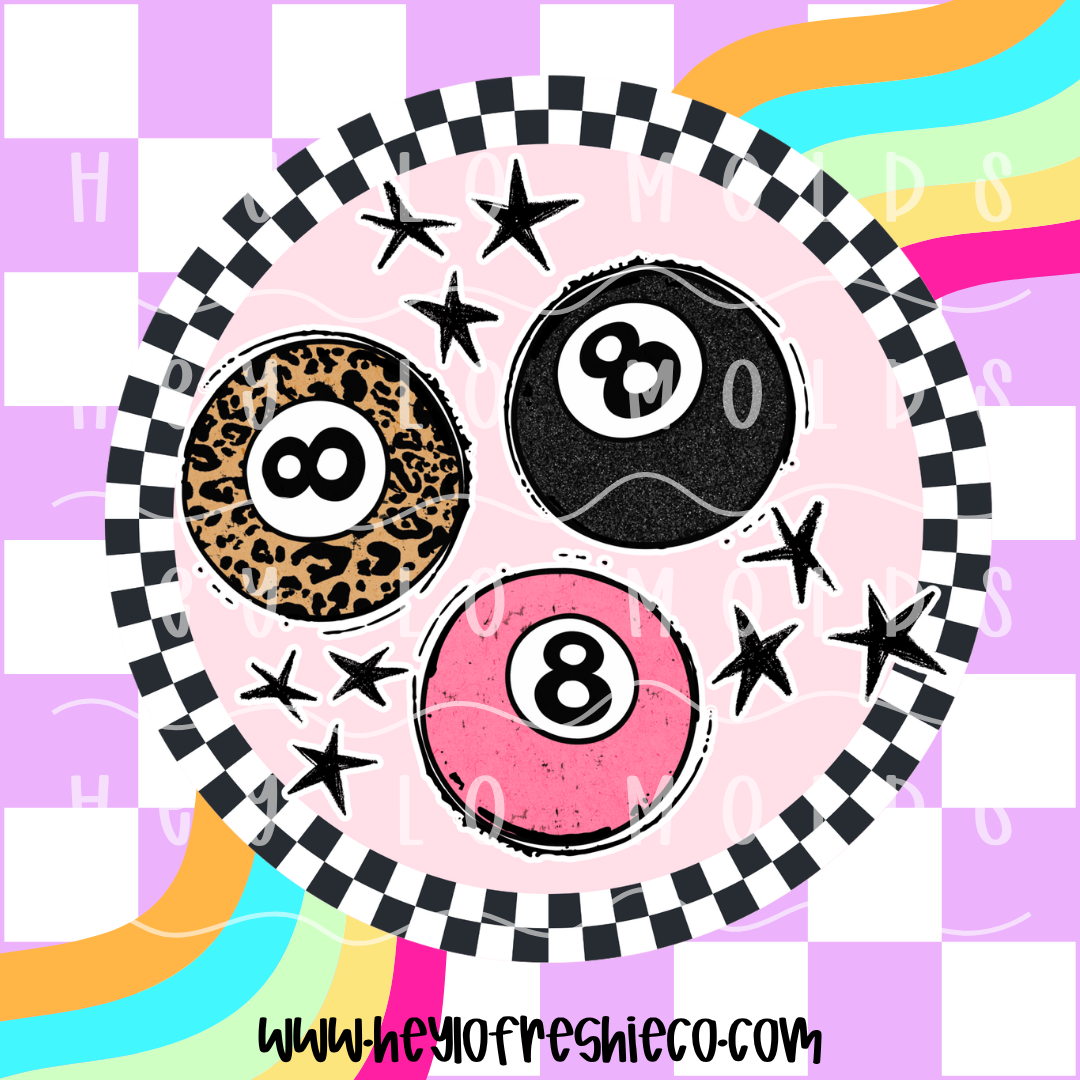 Round Cardstock 002 | 8 Balls