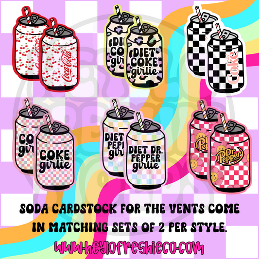 Soda Can Vent Set Cardstock Grab Bag [10 count]