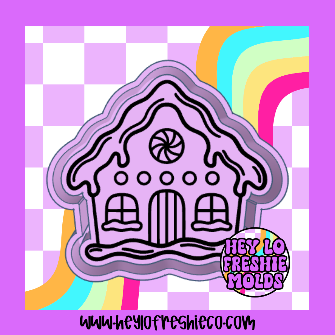 Gingerbread House Silicone Mold
