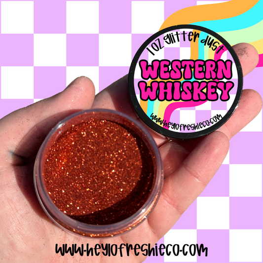 Western Whiskey Glitter Dust