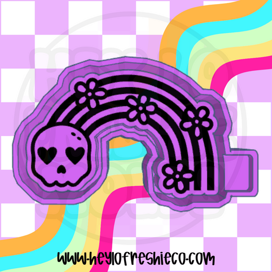 Skull Rainbow Silicone Mold