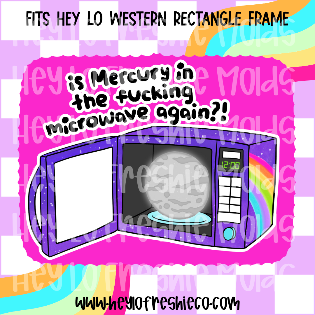 Pick Your Own Cardstock | Western Rectangle Is Mercury In The Microwave