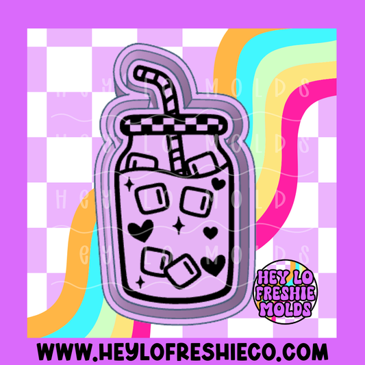 Cutesy Iced Coffee Silicone Mold