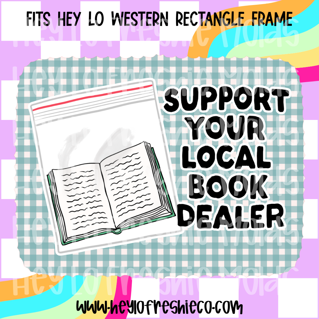 Pick Your Own Cardstock | Western Rectangle Support Your Local Book Dealer