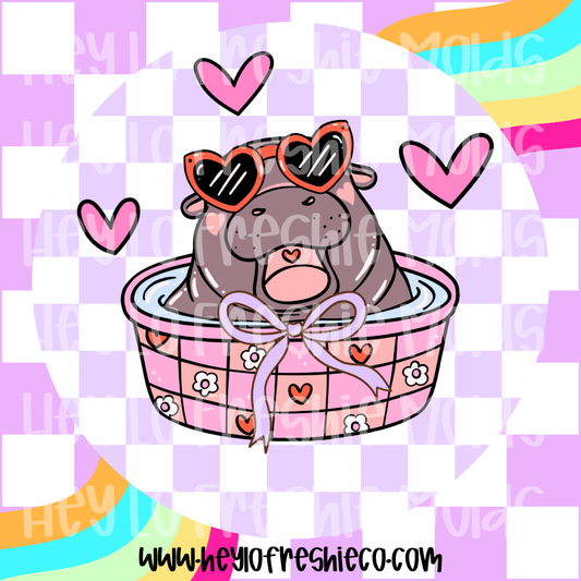 Round Cardstock | Love Hippo