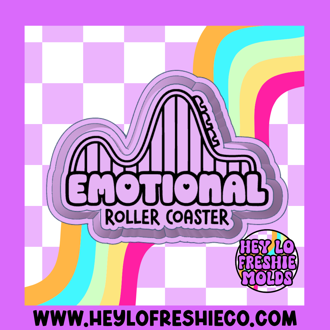 Emotional Roller Coaster Silicone Mold