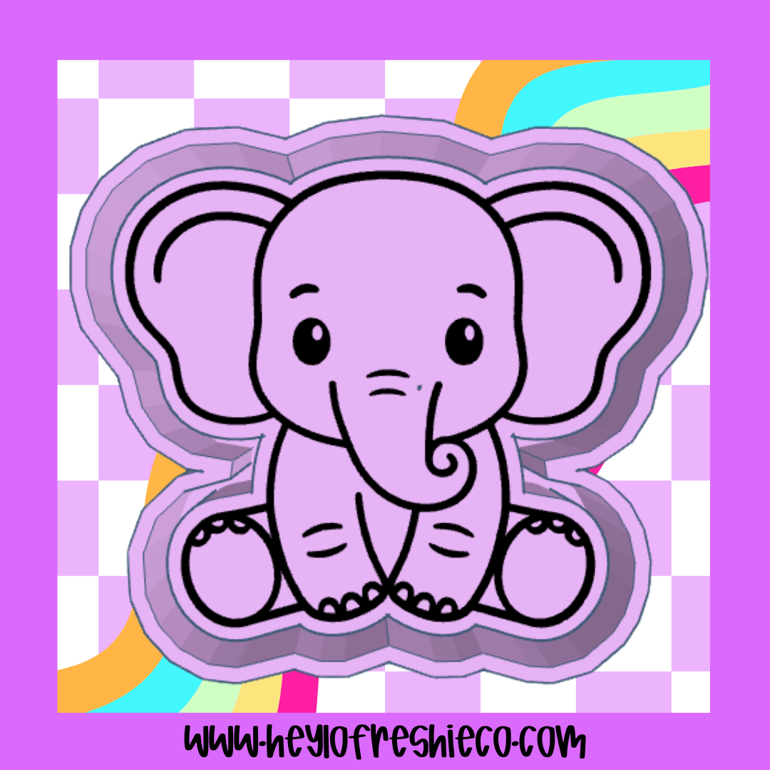 Elephant Silicone Mold