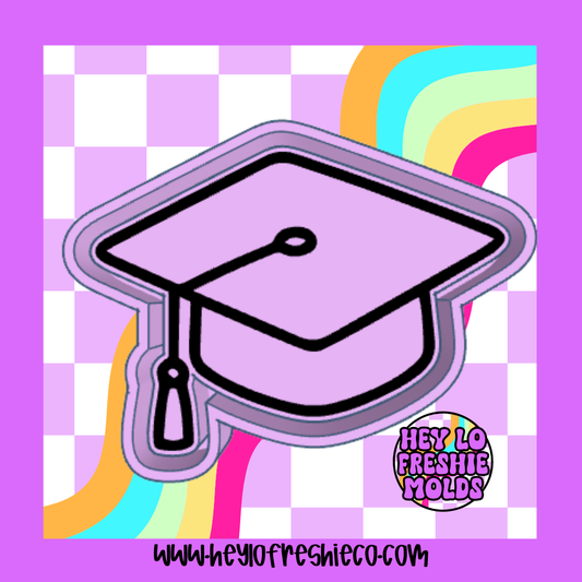 Graduation Cap Silicone Mold