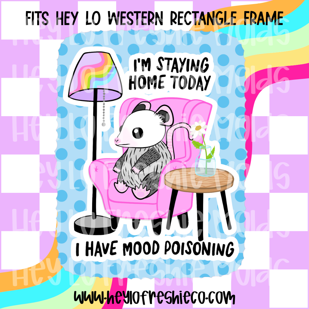 Pick Your Own Cardstock | Western Rectangle Mood Poisoning
