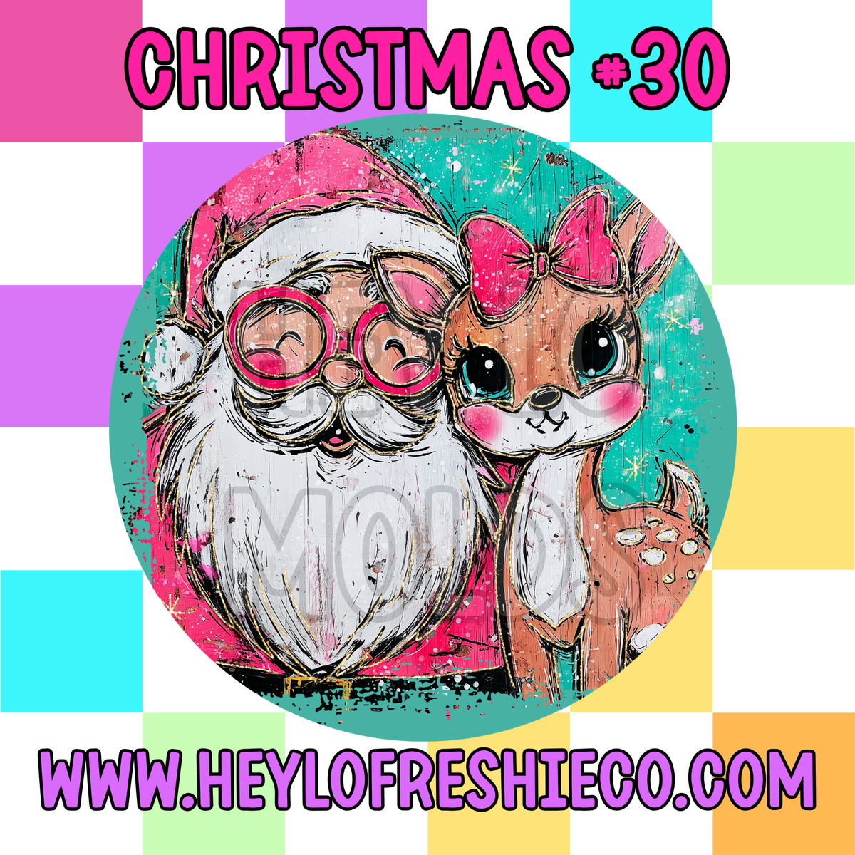 Pick Your Own (2 Inch Round) Cardstock - Christmas