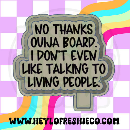 No Thanks Ouija Board Silicone Mold