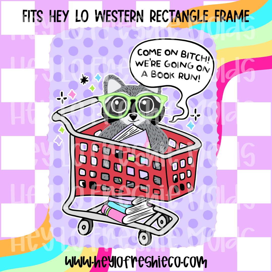 Pick Your Own Cardstock | Western Rectangle Going On A Book Run