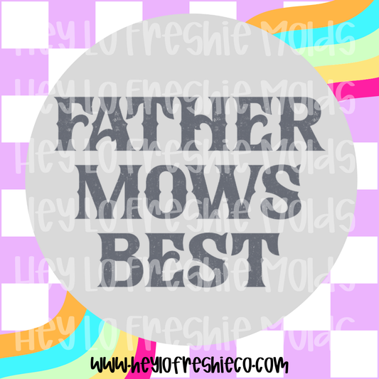 Pick Your Own Cardstock | Round | Father Mows Best