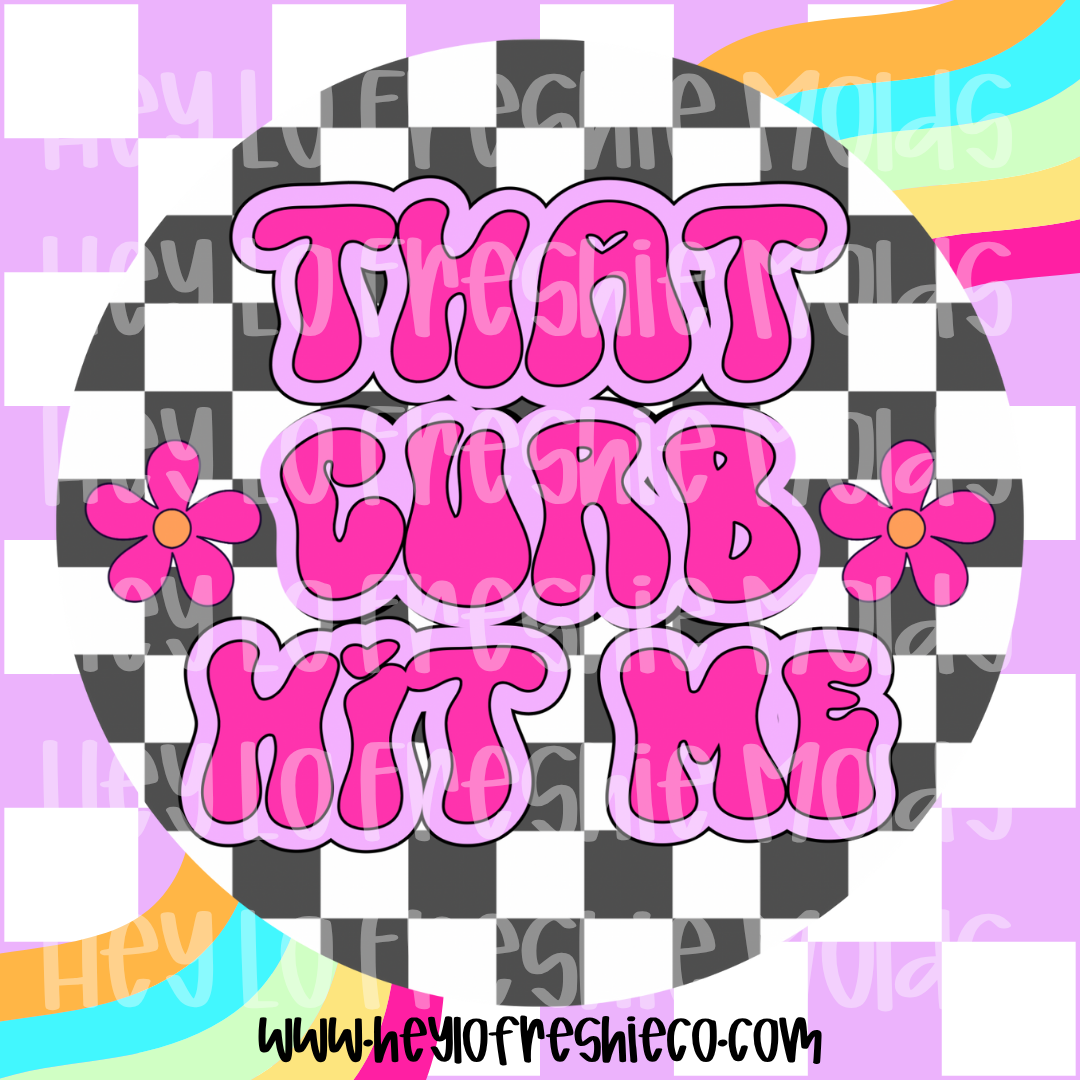 Round Cardstock | That Curb Hit Me