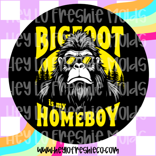 Pick Your Own Cardstock | Round | Bigfoot Is My Homeboy