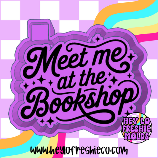 Meet Me At The Bookshop Silicone Mold