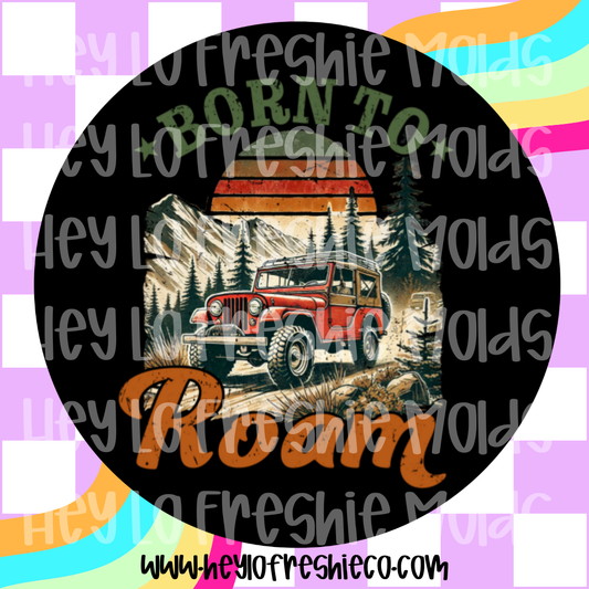 Pick Your Own Cardstock | Round | Born To Roam