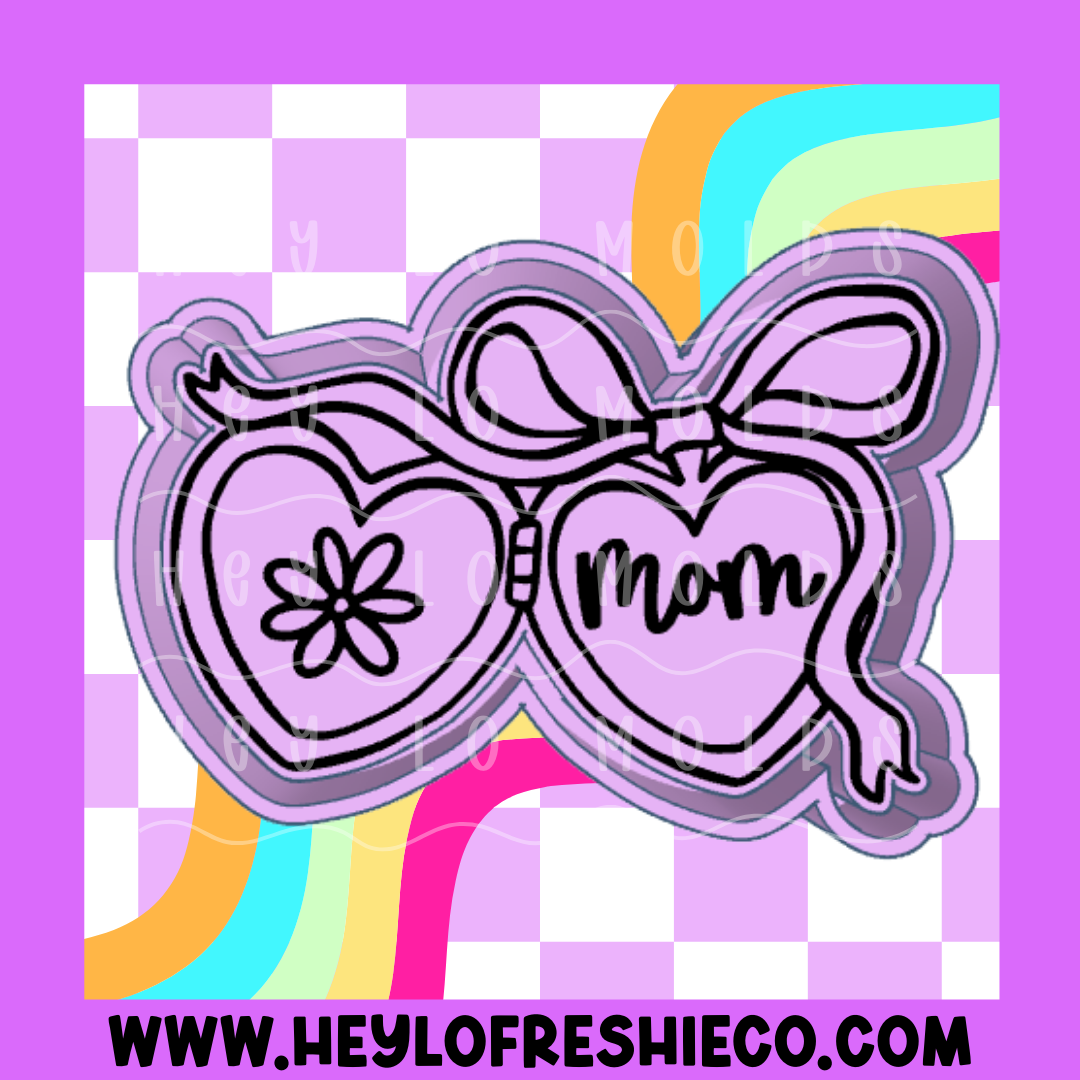Mom Locket Silicone Mold