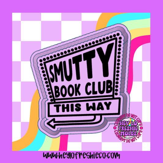 Smutty Book Club Silicone Mold
