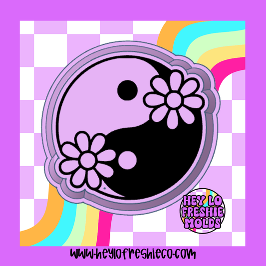 Flower Yin Yang Silicone Mold