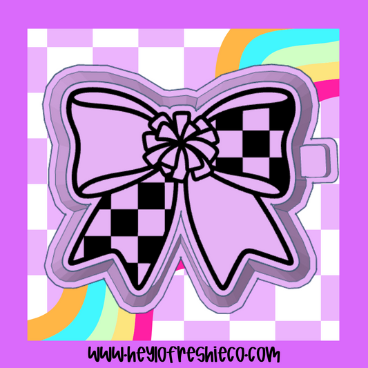 Cheer Bow Silicone Mold