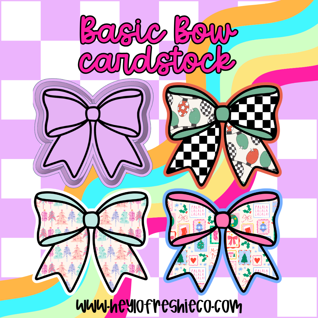 Cardstock Grab Bag | Christmas Basic Bow
