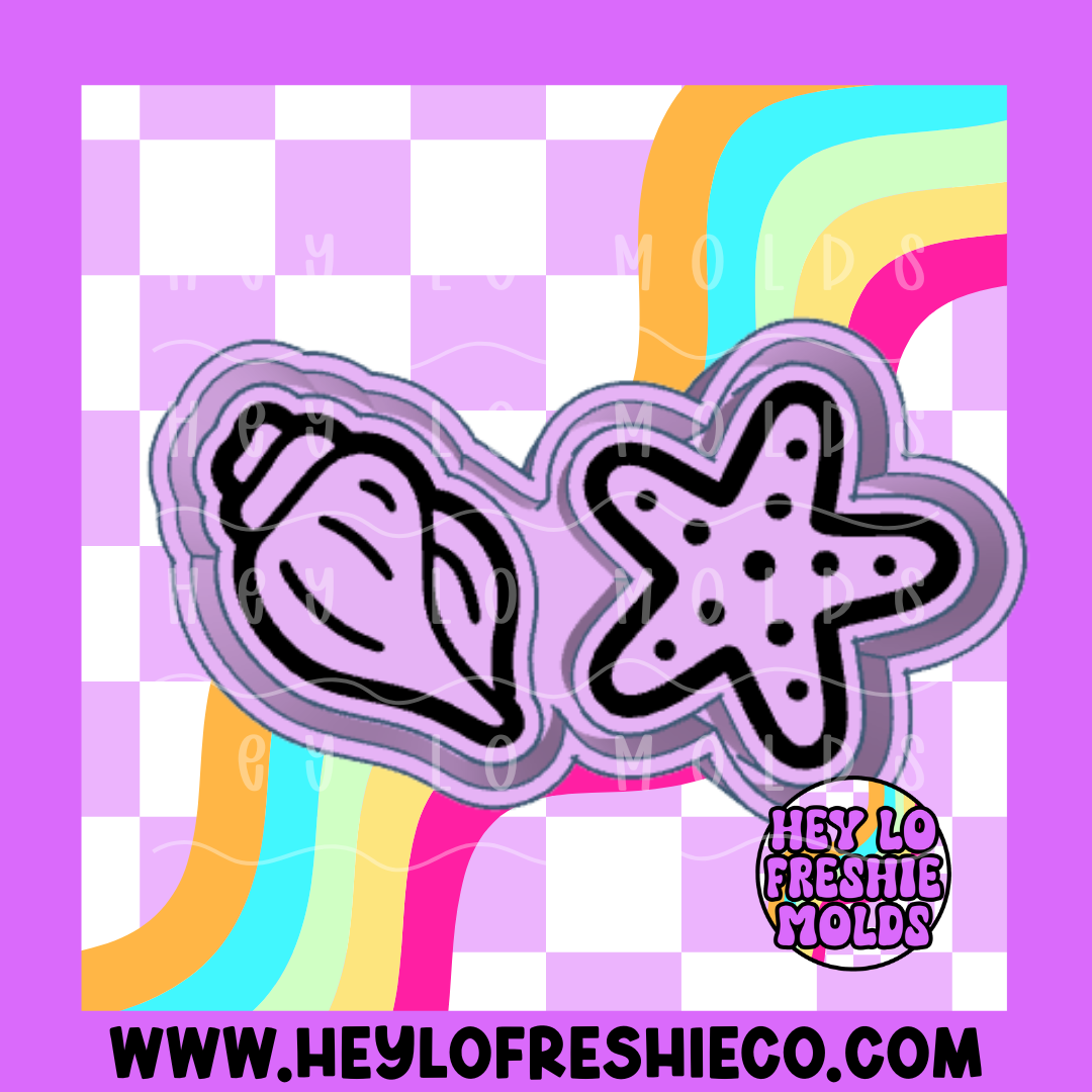 Beachy Vent Set Silicone Mold