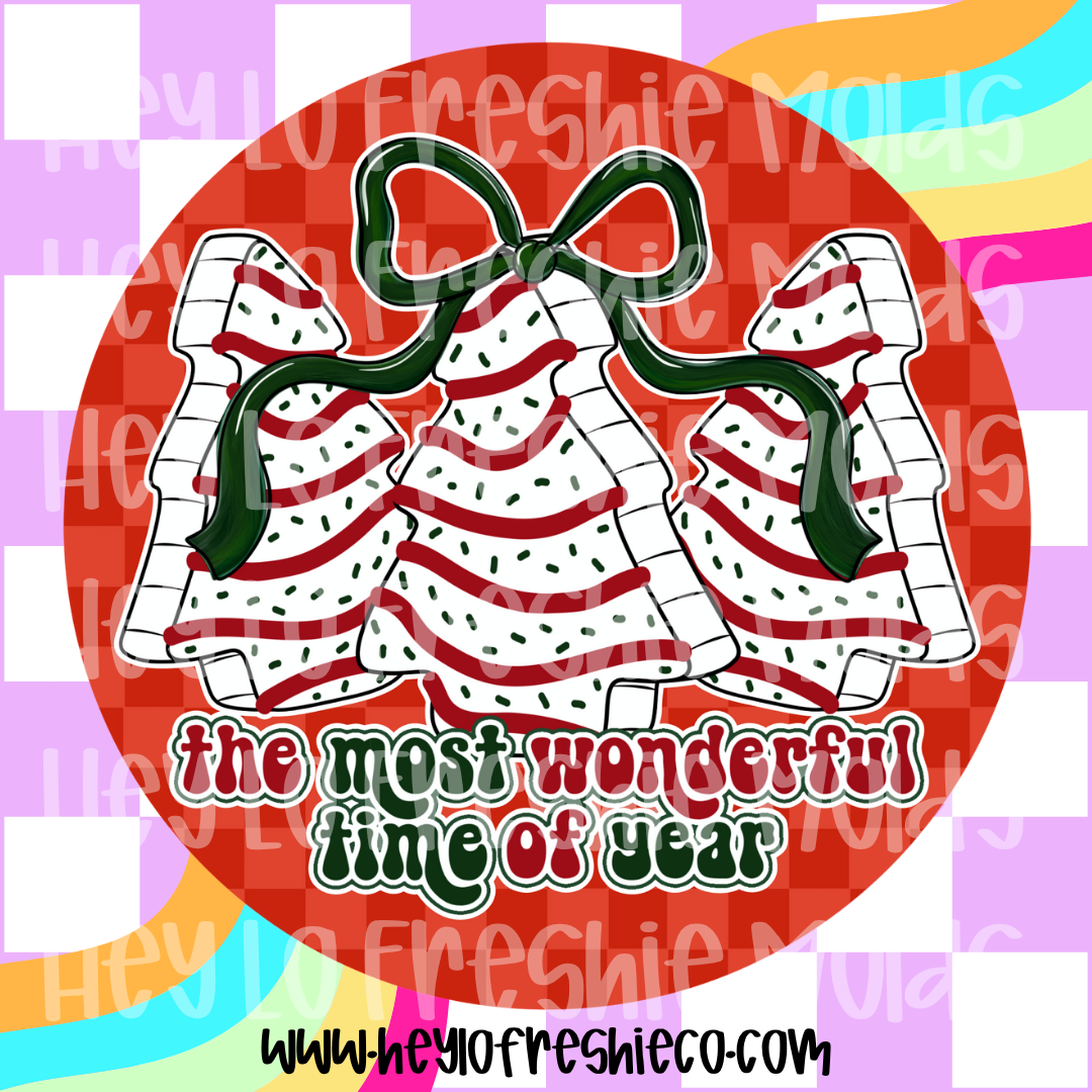 Round Cardstock | The Most Wonderful Time Of The Year