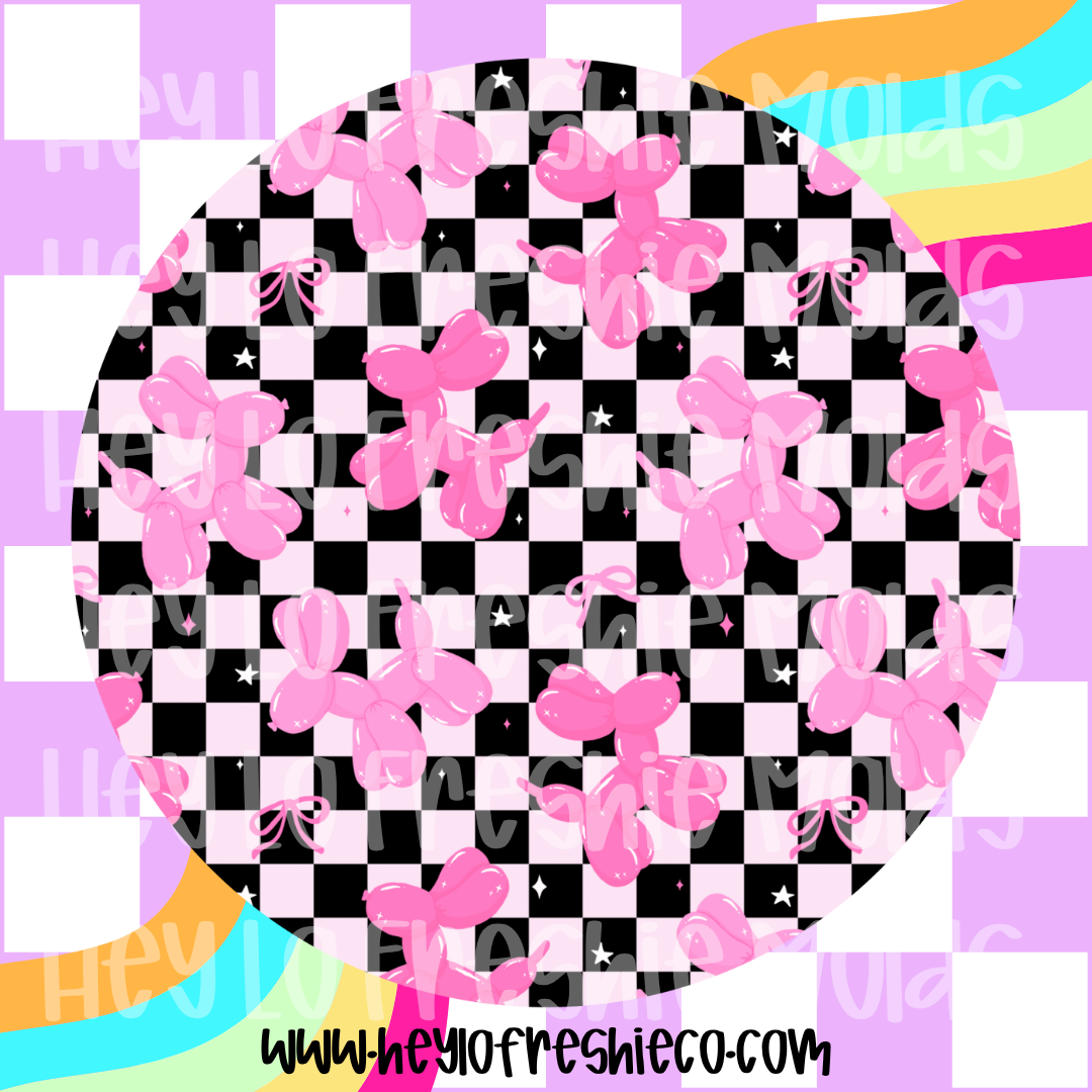 Round Cardstock 012 | Balloon Dogs