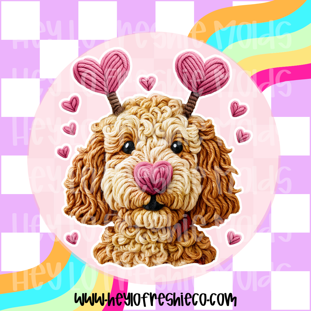 Round Cardstock | Valentine Doodle