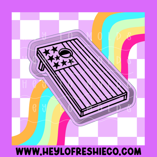 Cornhole Board Silicone Mold