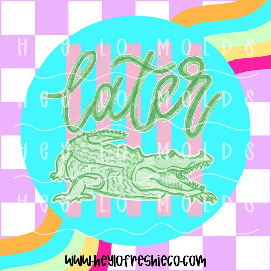 Round Cardstock 121 | Later Gator